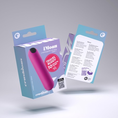 CRUSHIOUS IMOAN - Mini Wibrator - Różowy