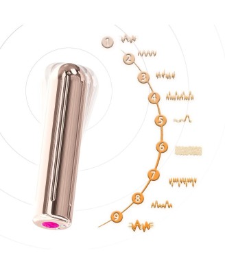 Rock - Mini Wibrator - Rose Gold