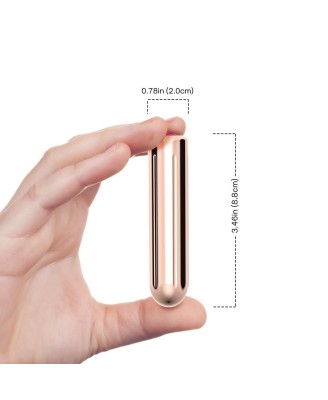 Rock - Mini Wibrator - Rose Gold