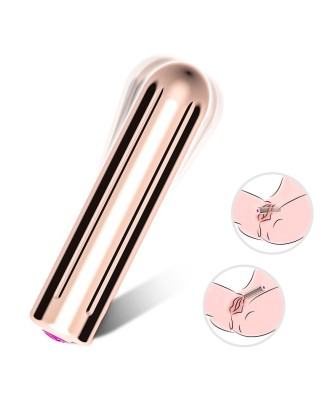 Rock - Mini Wibrator - Rose Gold