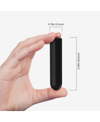 Rock - Mini Wibrator Bullet - Czarny