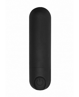 10 poziomowy Mini Wibrator Bullet - Czarny