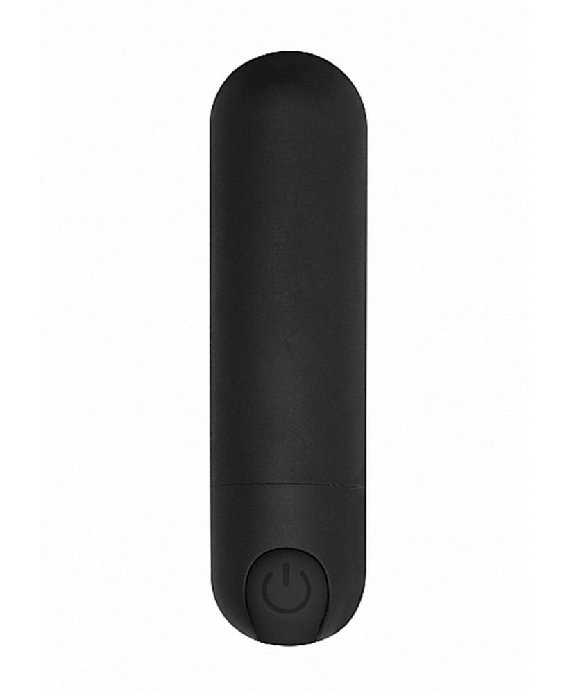 10 poziomowy Mini Wibrator Bullet - Czarny