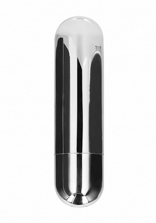 10 poziomowy Mini Wibrator Bullet - Srebrny