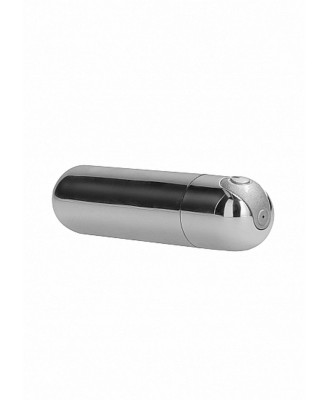 10 poziomowy Mini Wibrator Bullet - Srebrny