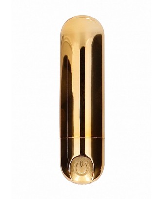 10 poziomowy Mini Wibrator Bullet - Złoty