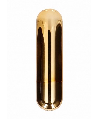 10 poziomowy Mini Wibrator Bullet - Złoty