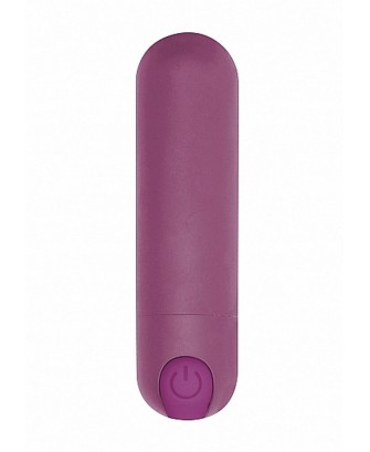 10 poziomowy Mini Wibrator Bullet - Fioletowy