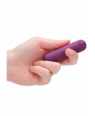 10 poziomowy Mini Wibrator Bullet - Fioletowy