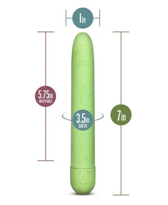 GAIA ECO VIBE GREEN - Mini Wibrator - Zielony