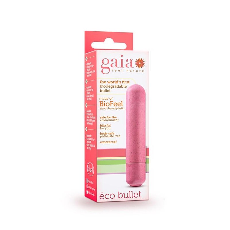 GAIA ECO BULLET CORAL - Mini Wibrator