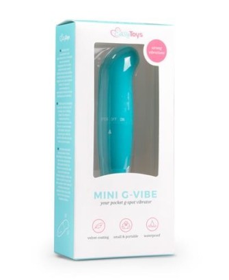 Mini G-Spot Vibrator - Mini Wibrator - Turkusowy