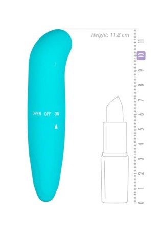 Mini G-Spot Vibrator - Mini Wibrator - Turkusowy
