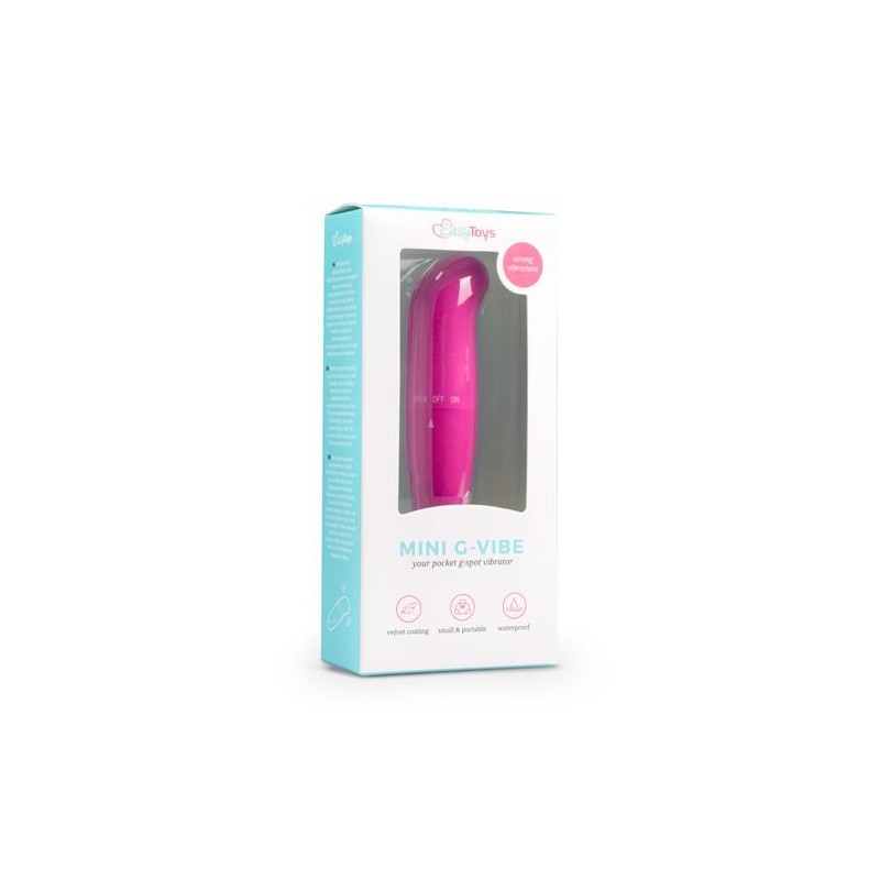 Mini G-Spot Vibrator - Mini Wibrator - Różowy
