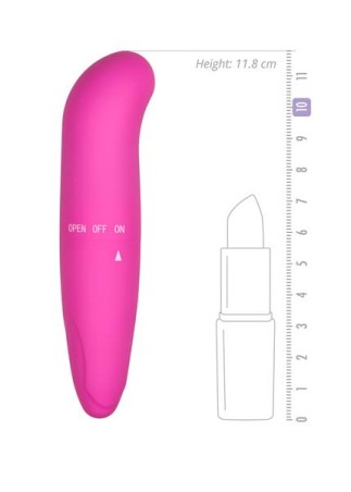 Mini G-Spot Vibrator - Mini Wibrator - Różowy