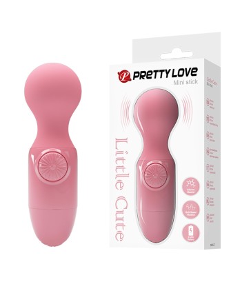 PRETTY LOVE - Wonder Mini stick - Mini Wibrator Różdżka - Róż