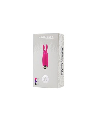Lastic pocket vibe Rabbit - Mini Wibrator - Różowy