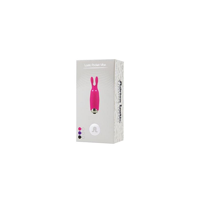 Lastic pocket vibe Rabbit - Mini Wibrator - Różowy