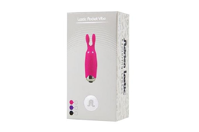 Lastic pocket vibe Rabbit - Mini Wibrator - Różowy