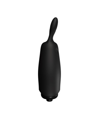 Lastic pocket vibe Rabbit - Mini Wibrator - Czarny