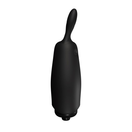 Lastic pocket vibe Rabbit - Mini Wibrator - Czarny