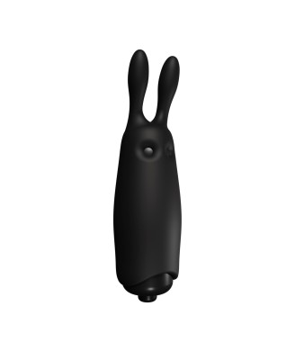 Lastic pocket vibe Rabbit - Mini Wibrator - Czarny