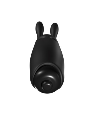 Lastic pocket vibe Rabbit - Mini Wibrator - Czarny