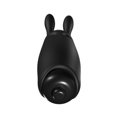 Lastic pocket vibe Rabbit - Mini Wibrator - Czarny