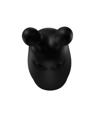 Lastic pocket vibe Rabbit - Mini Wibrator - Czarny
