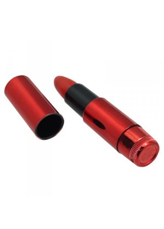 MULTI-SPEED LIPSTICK VIBE. EXQUISITE - Mini Wibrator Szminka - Czerwony