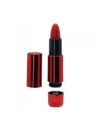 MULTI-SPEED LIPSTICK VIBE. EXQUISITE - Mini Wibrator Szminka - Czerwony