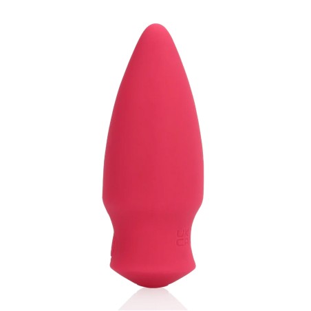 Cone Shaped Bullet Vibrator - Jajeczko Stymulujące - Czerwone