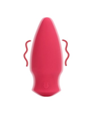 Cone Shaped Bullet Vibrator - Jajeczko Stymulujące - Czerwone