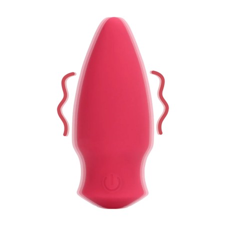 Cone Shaped Bullet Vibrator - Jajeczko Stymulujące - Czerwone