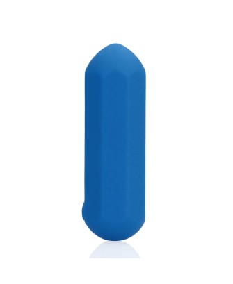 Hexagon - Mini Wibrator - Niebieski