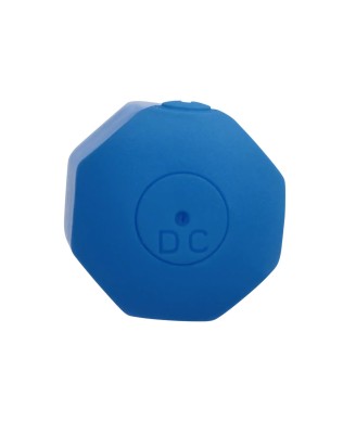Hexagon - Mini Wibrator - Niebieski