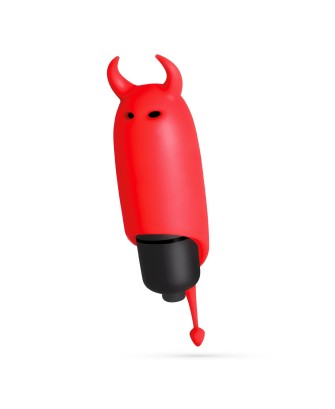 CRUSHIOUS O-PET DEVIL - Mini Wibrator - Czerwony