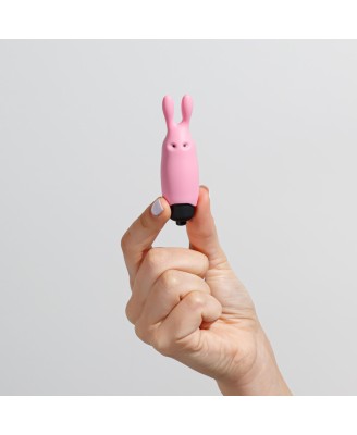 CRUSHIOUS O-PET RABBIT - Mini Wibrator - Pastelowo Różowy