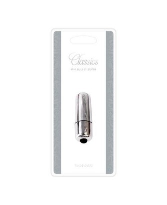 MINI VIBRATORE BULLET CLASSICS - Mini Wibrator - Srebrny