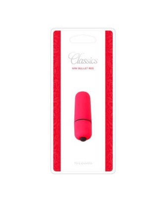 MINI VIBRATORE BULLET CLASSICS - Mini Wibrator - Czerwony