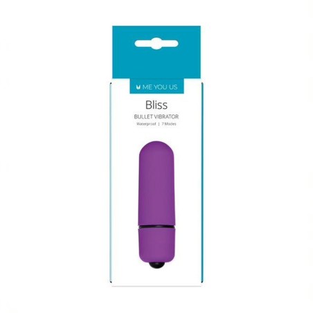 Me You Us Bliss 7 - Mini Wibrator - Fiolet