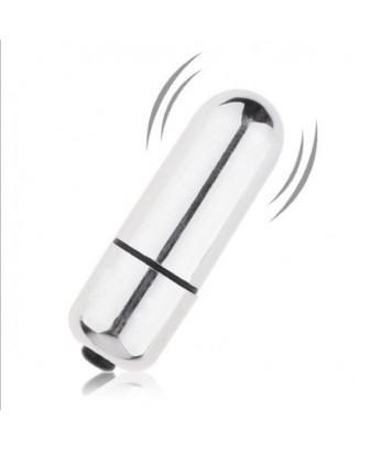 X-Basic Bullet Mini - Mini Wibrator - Srebrny