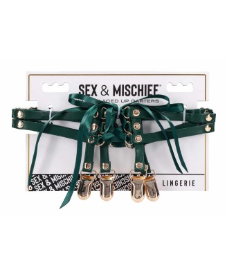 Laced Up Garters