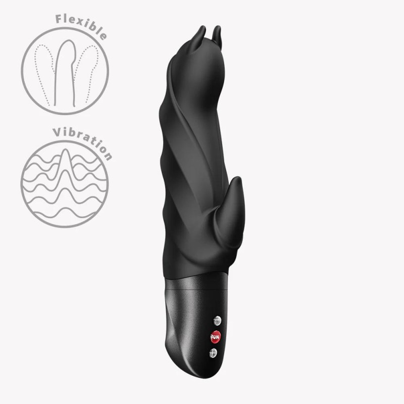 Fun Factory - Darling Devil - Wibrator Króliczek - Czarny