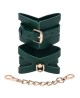 Cutout Cuffs - Szmaragdowozielone Eleganckie Kajdanki