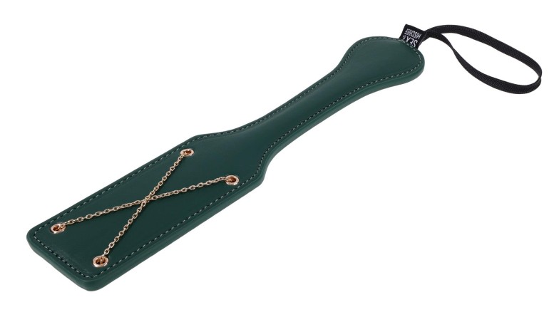 Chain Impressions Paddle - Packa do Spankingu - Zielona