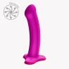 Fun Factory Magnum - Silikonowe Dildo do Strapon - Fioletowe