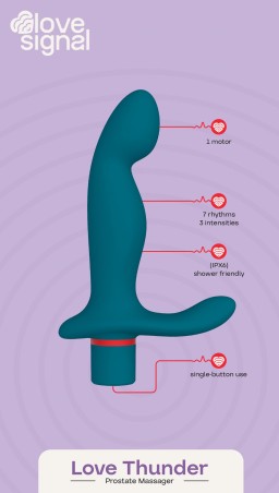Love Thunder - Masażer Prostaty