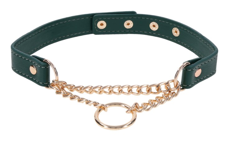 Day Collar - Ozdobna Obroża z Łańcuszkiem