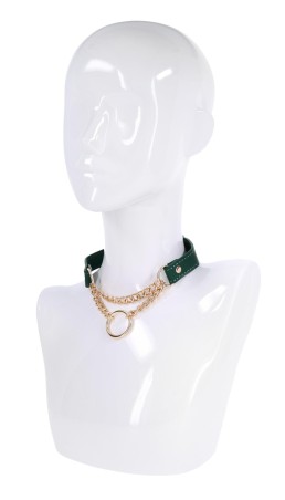 Day Collar - Ozdobna Obroża z Łańcuszkiem